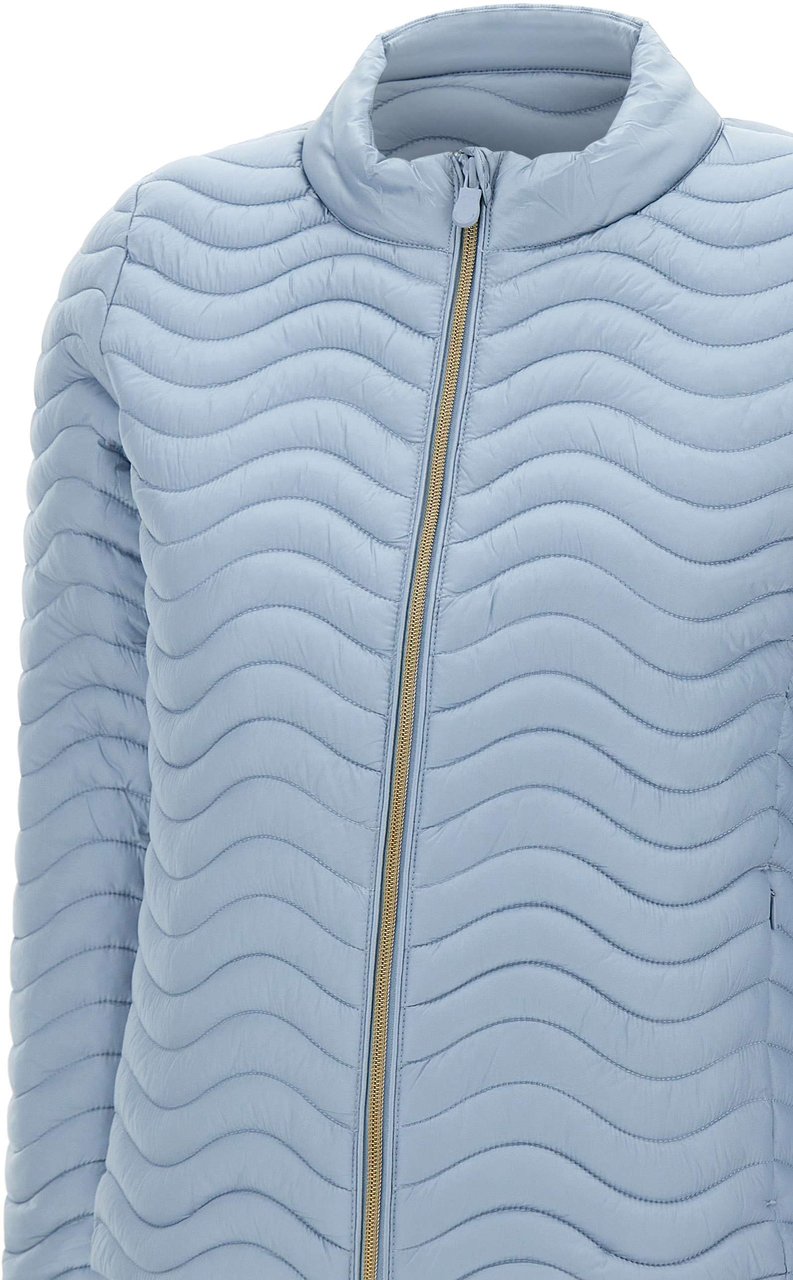 Save the Duck Coats Blue Lichtblauw