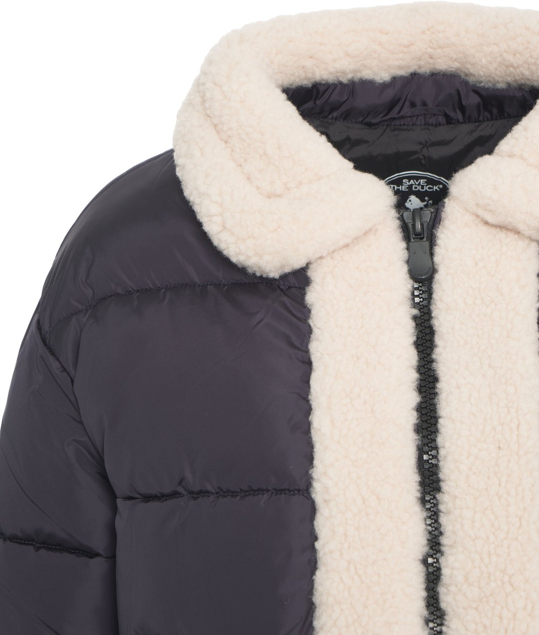 Save the Duck Quilted puffer 'Honey' Zwart