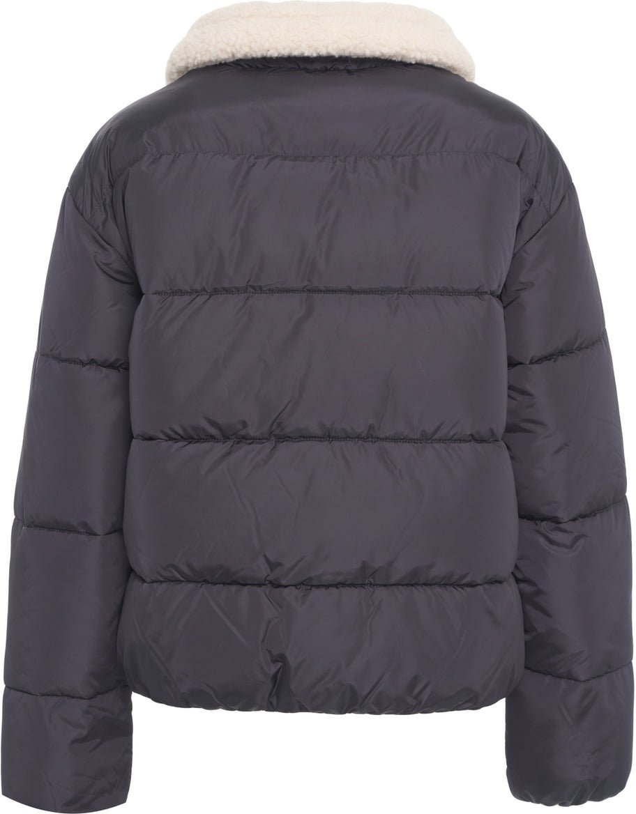 Save the Duck Quilted puffer 'Honey' Zwart