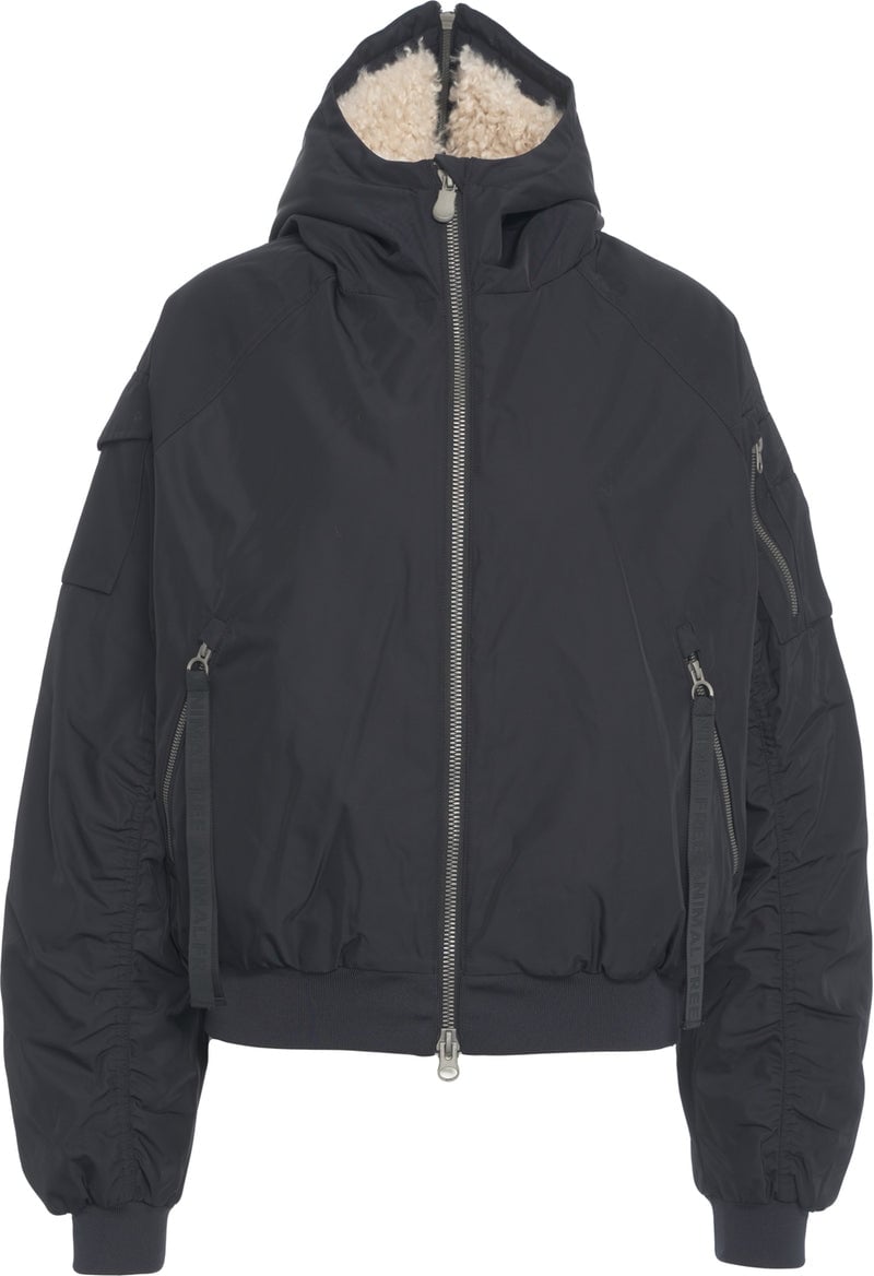 Save the Duck Bomber jacket 'Gaga' Zwart