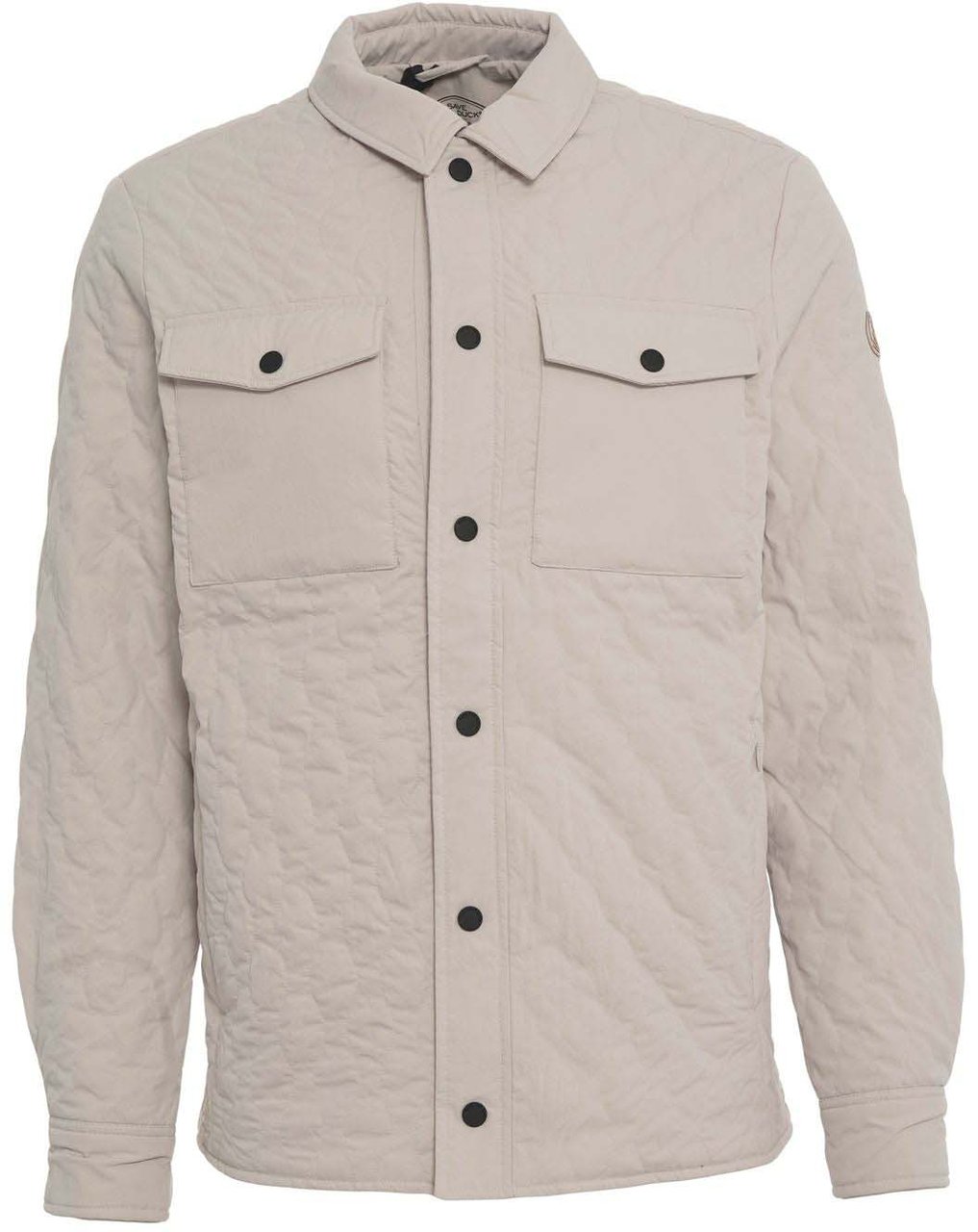 Save the Duck Quilted overshirt 'Anton' Beige