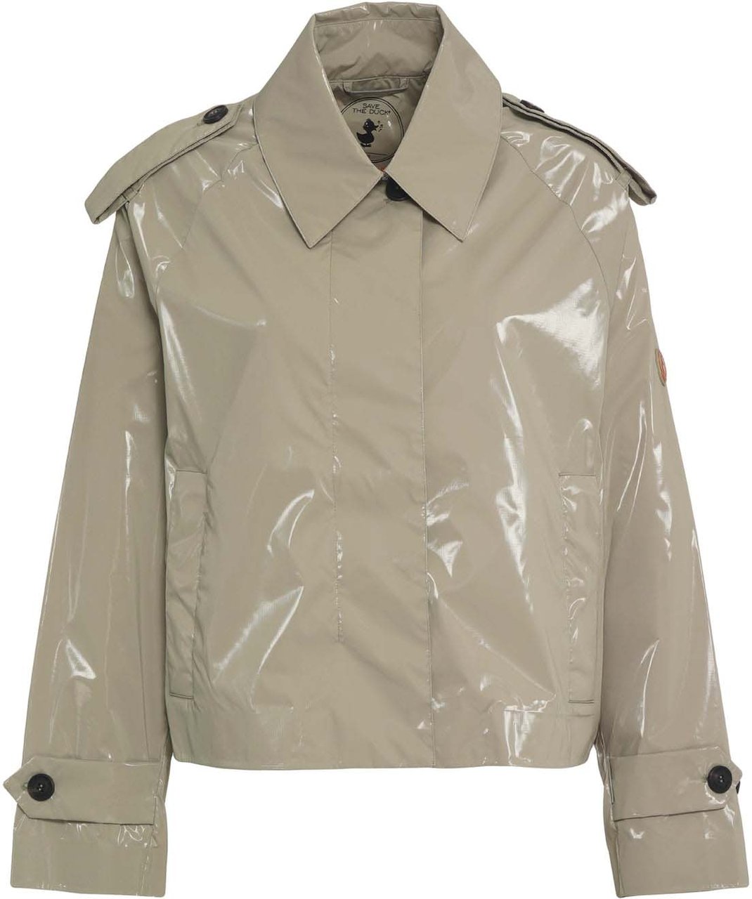 Save the Duck Trench jacket 'Gaia' Taupe