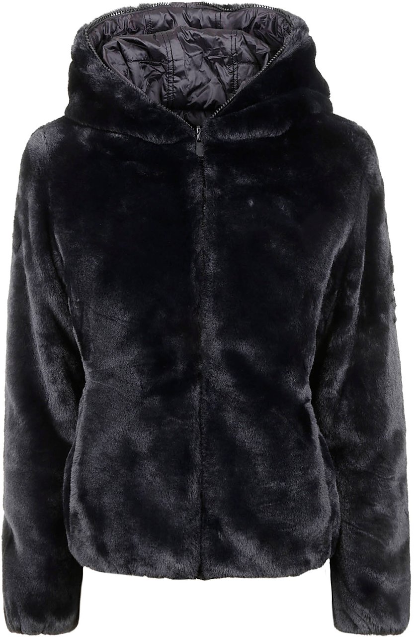 Save the Duck Coats Black Zwart