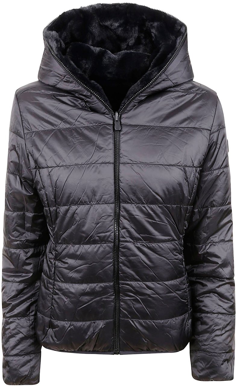 Save the Duck Coats Black Zwart