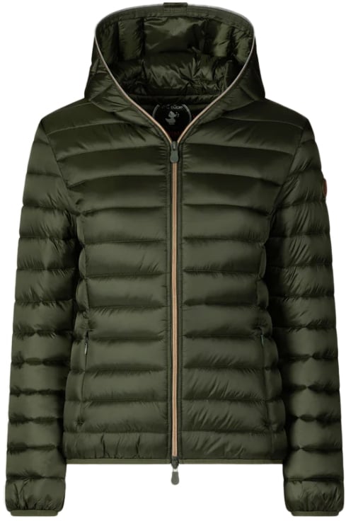 Save the Duck Jackets Green Groen
