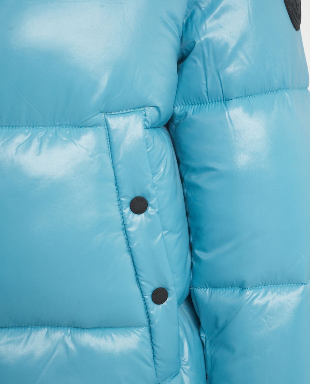 Save the Duck Puffer with high collar Blauw