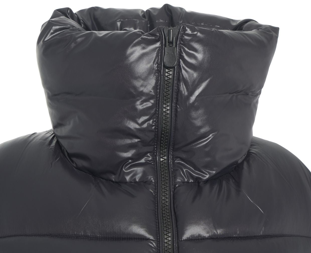 Save the Duck Puffer with high collar Zwart