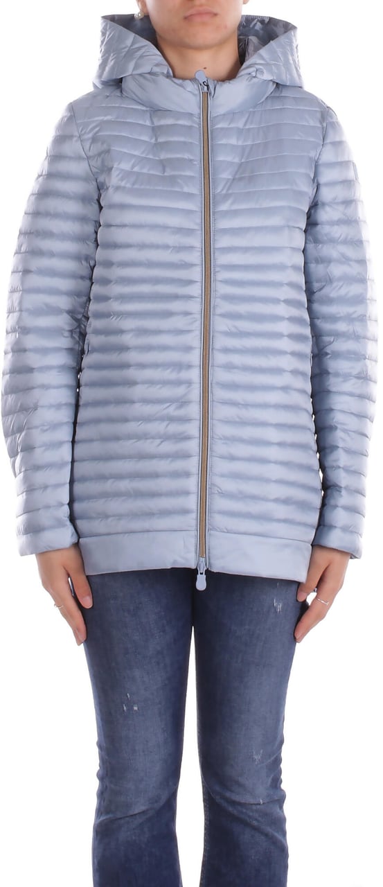 Save the Duck Coats Light Blue Blauw