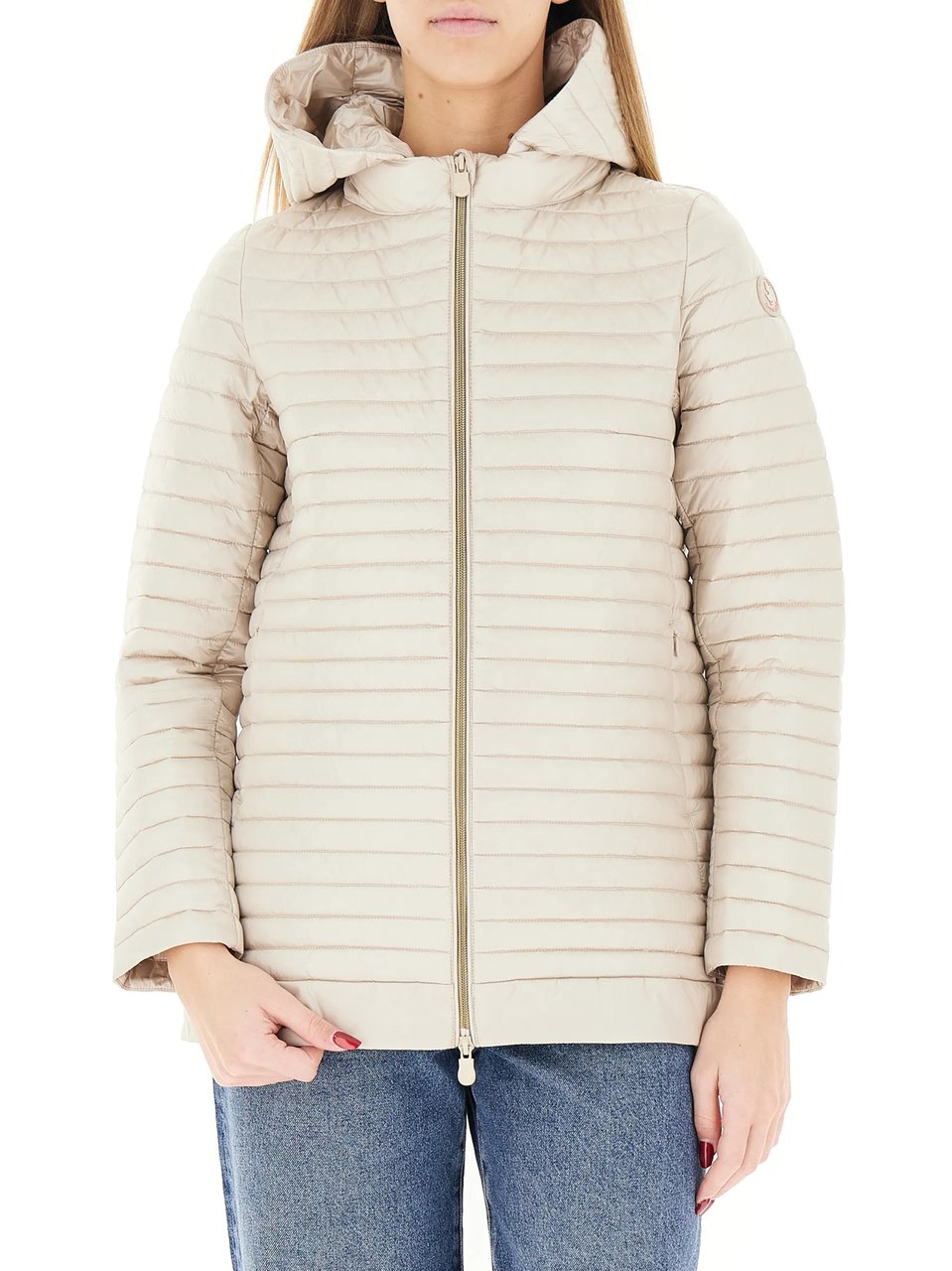 Save the Duck Black Alima Lightweight Quilted Padded Coat Neutraal