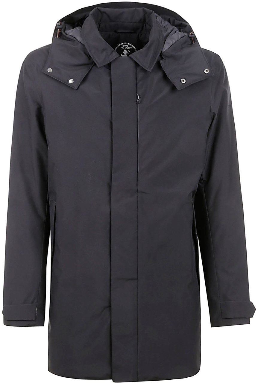 Save the Duck Coats Black Zwart