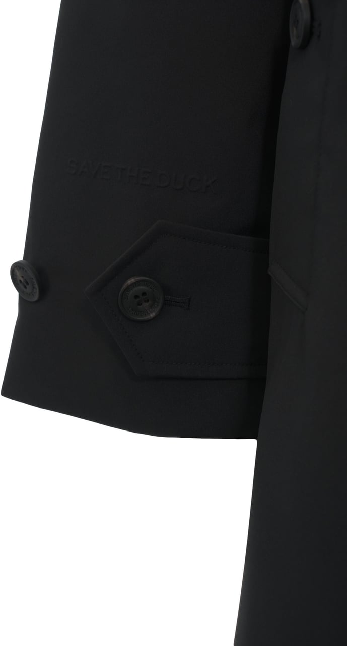 Save the Duck Parka 'Grin' Zwart