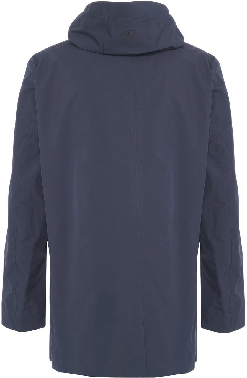Save the Duck Parka Blauw