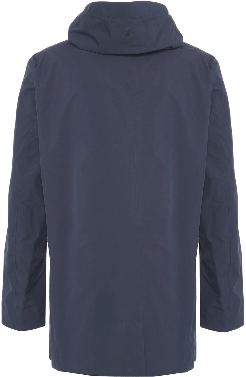 Save the Duck Parka Blauw