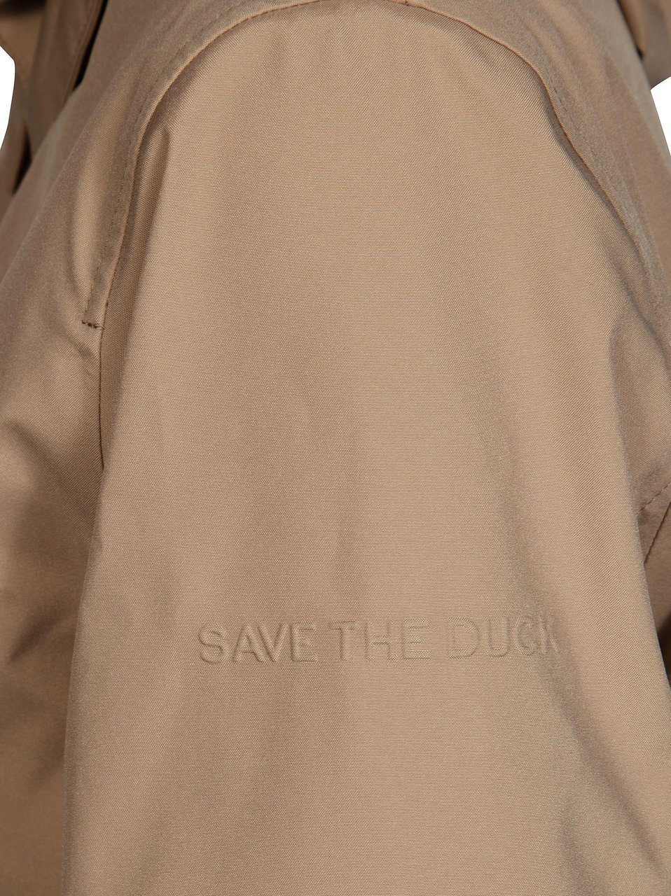 Save the Duck Brown Jackie Belted Trench Coat Bruin