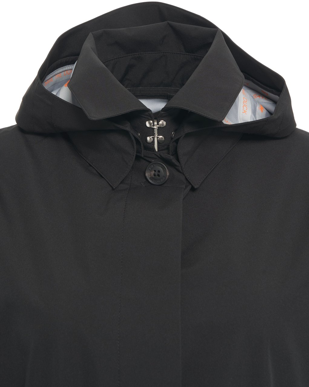 Save the Duck Trench coat 'Jackie' Zwart