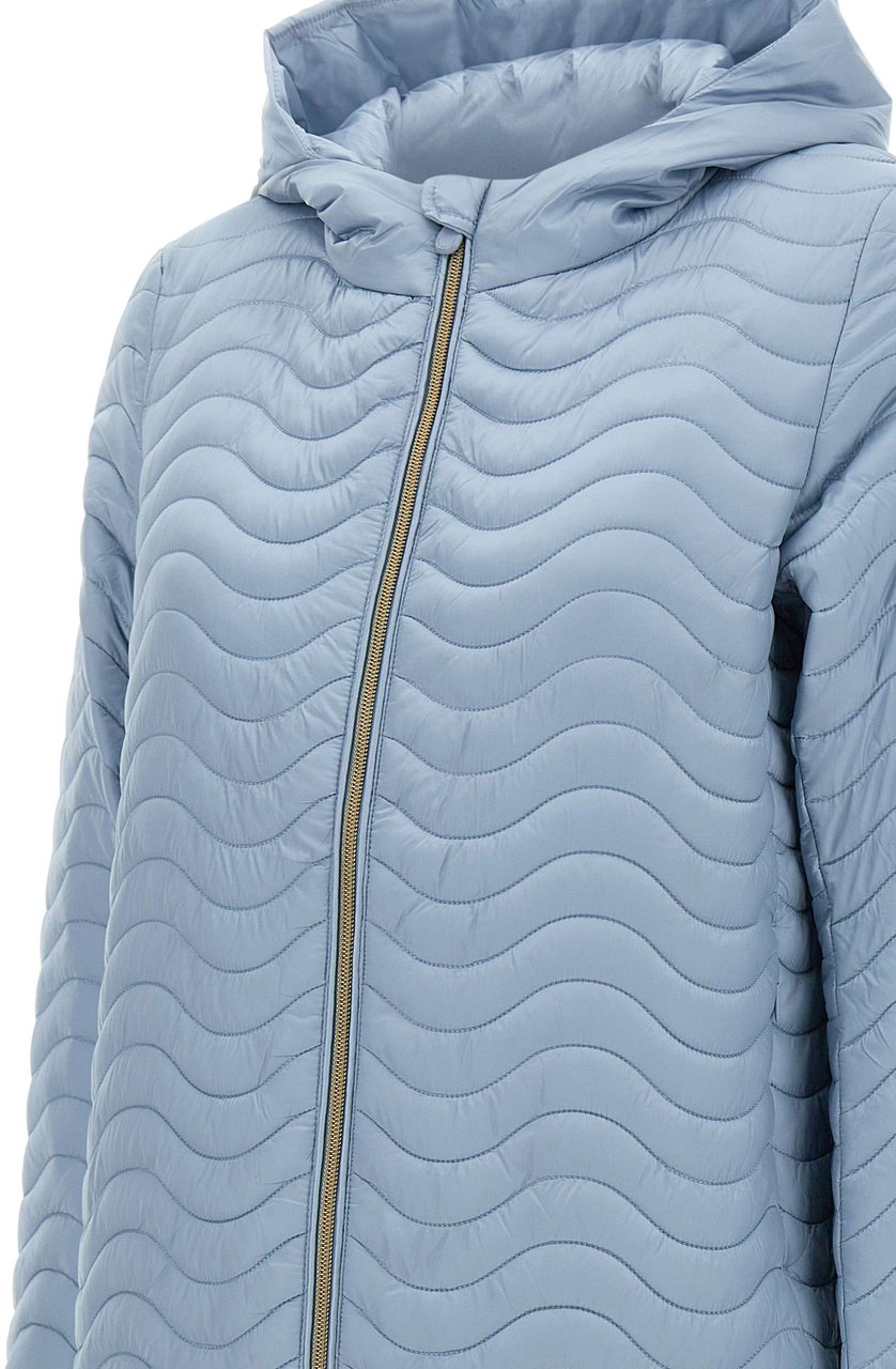 Save the Duck Coats Light Blue Lichtblauw