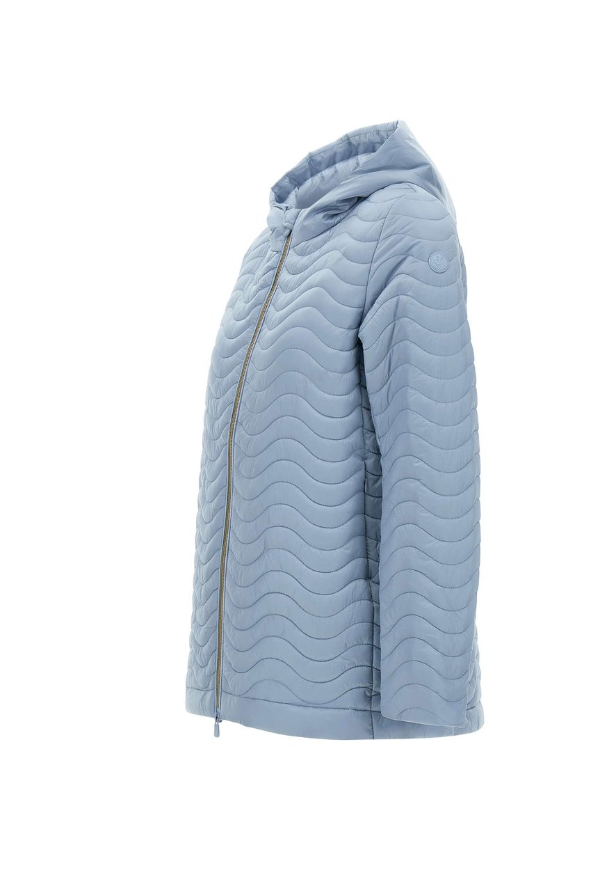 Save the Duck Coats Blue Blauw