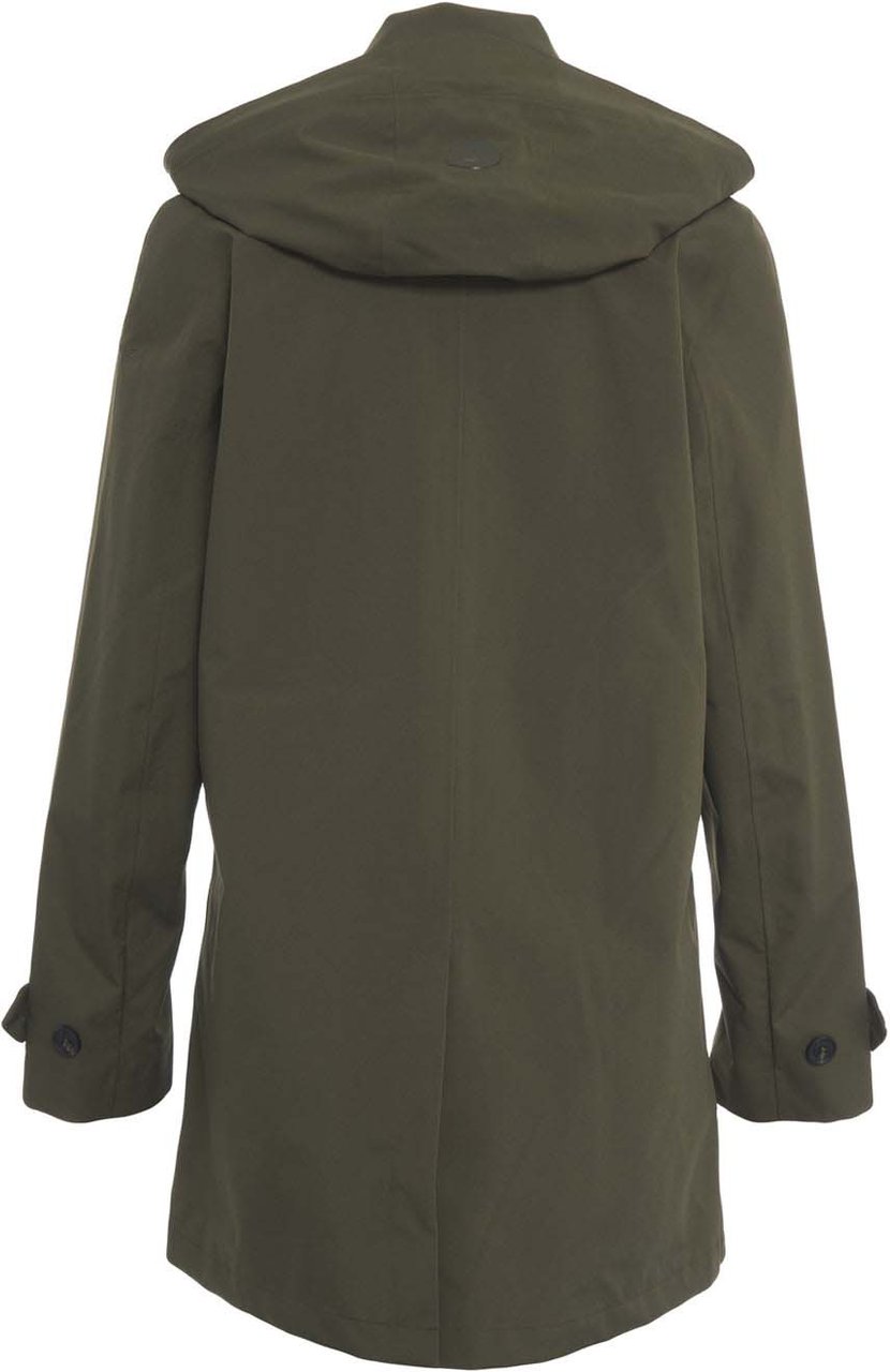 Save the Duck Trench 'April' Groen