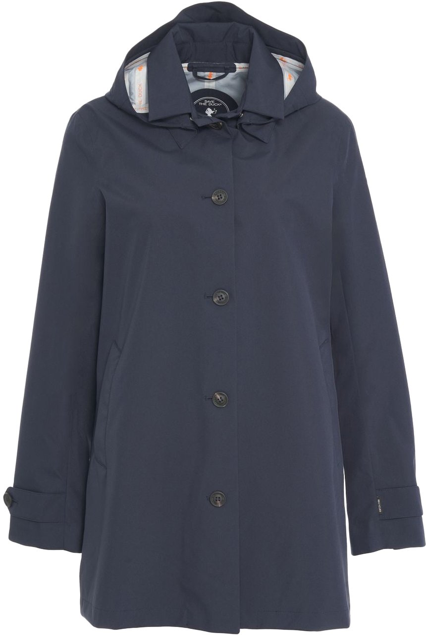 Save the Duck Trench 'April' Blauw