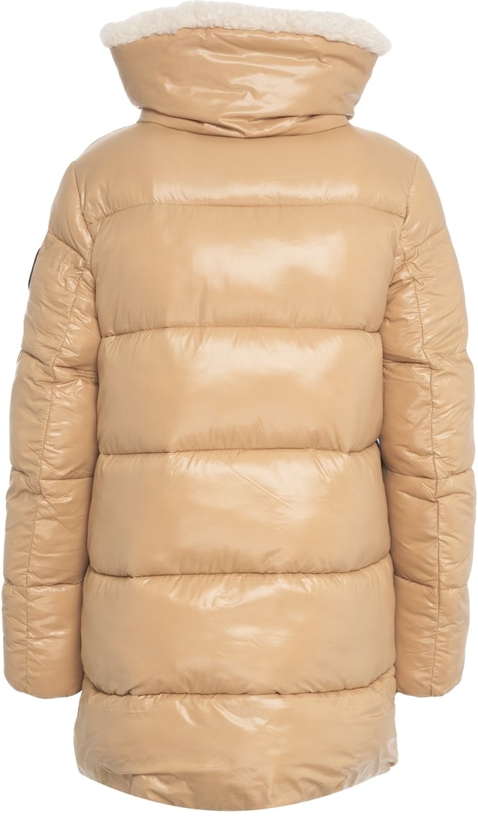 Save the Duck Eco Puffer jacket 'Love' Beige