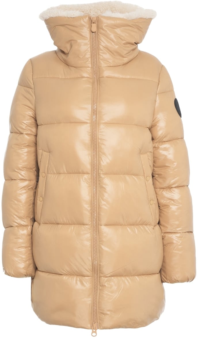 Save the Duck Eco Puffer jacket 'Love' Beige