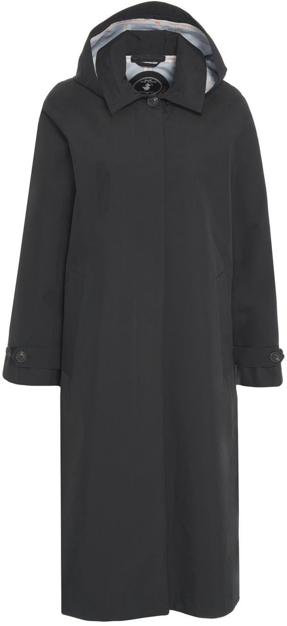 Save the Duck Trench coat 'Asia' Zwart