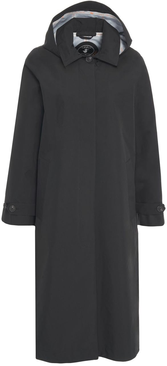 Save the Duck Trench coat 'Asia' Zwart
