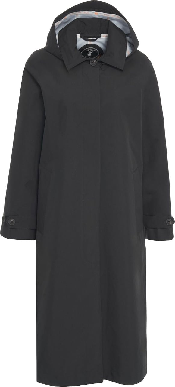 Save the Duck Trench coat 'Asia' Zwart