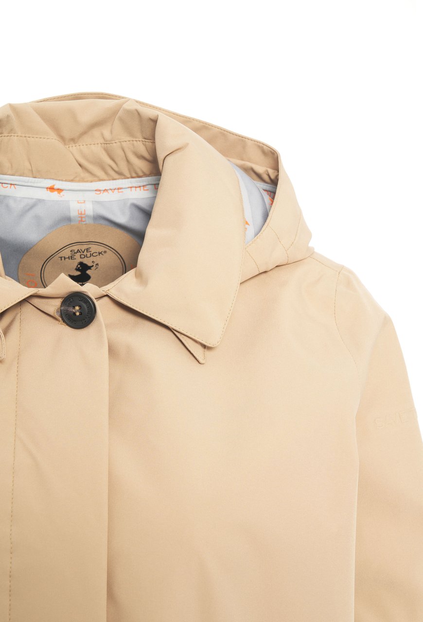 Save the Duck Trench coat 'Asia' Beige