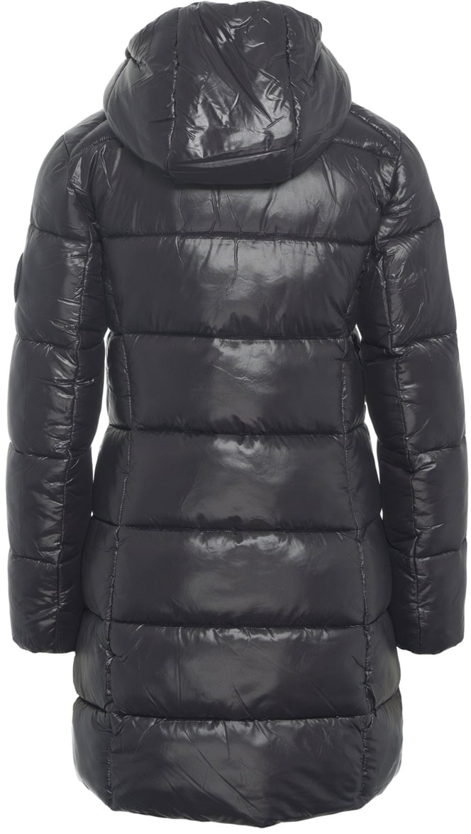 Save the Duck Puffer with Plumtech filling Zwart