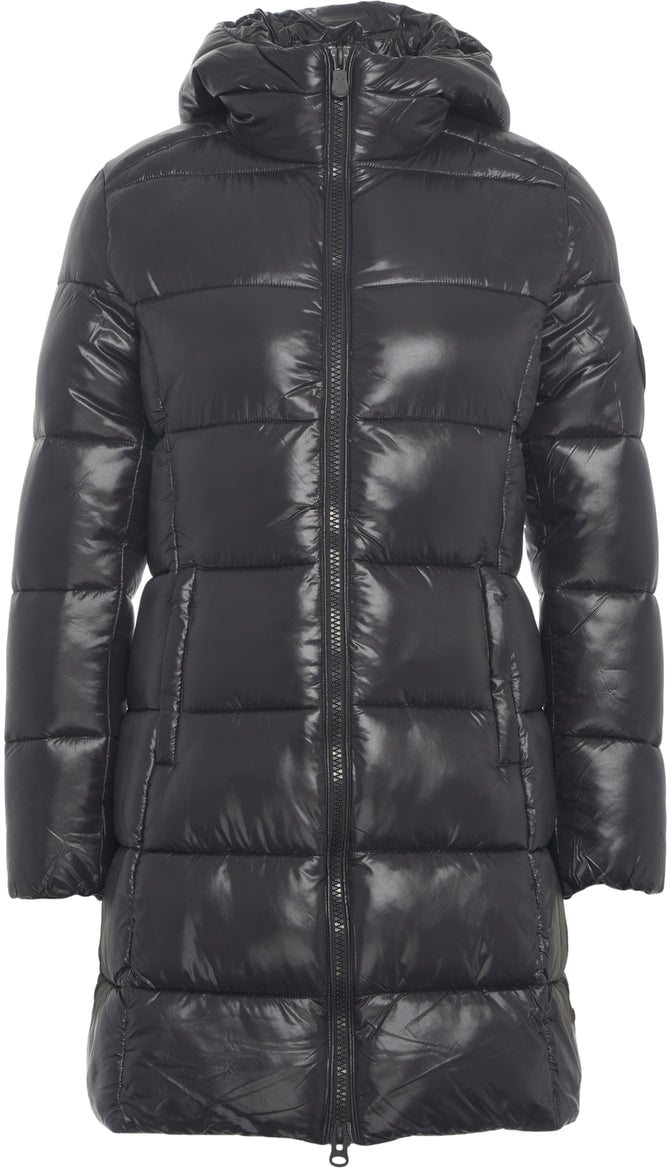 Save the Duck Puffer with Plumtech filling Zwart