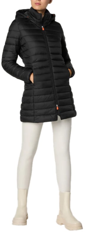 Save the Duck Coats Black Zwart