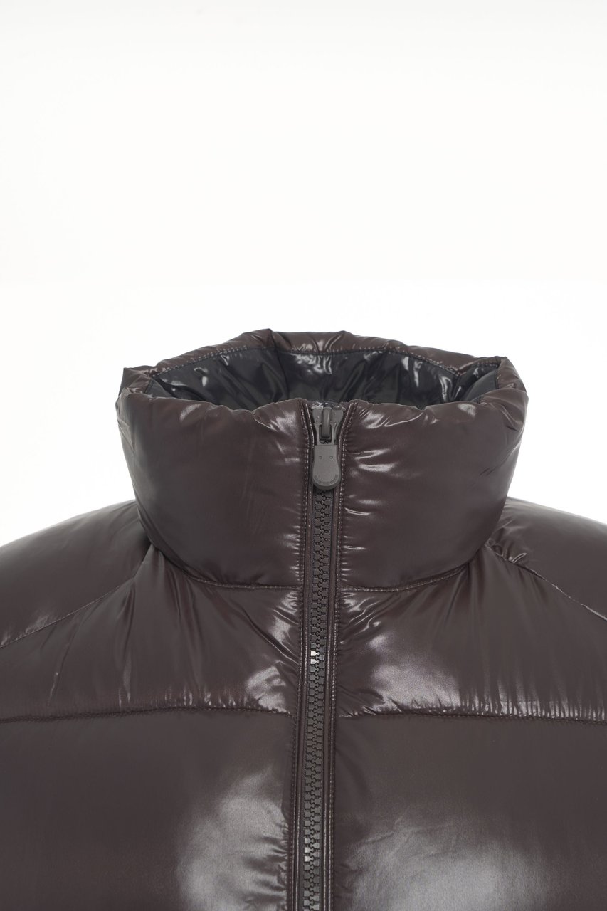 Save the Duck Quilted vest 'Love' Bruin