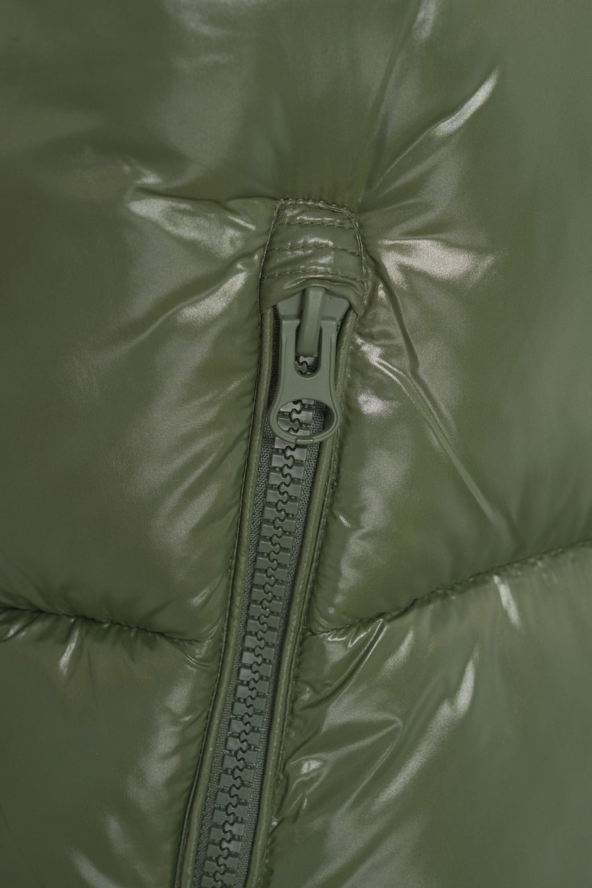 Save the Duck Quilted vest 'Love' Groen