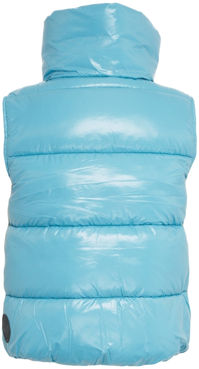 Save the Duck Padded vest 'Love' Blauw