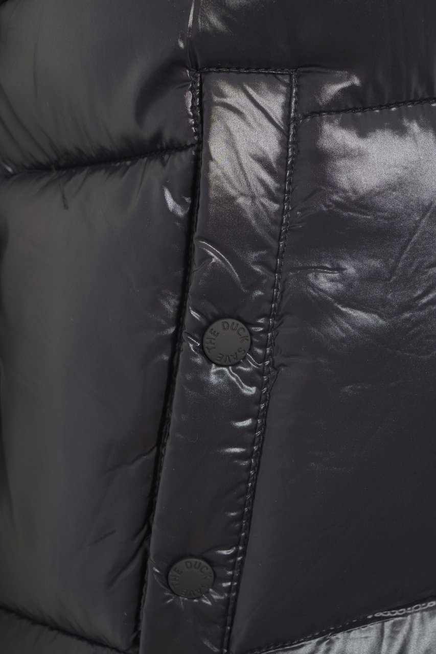 Save the Duck Padded vest 'Love' Zwart