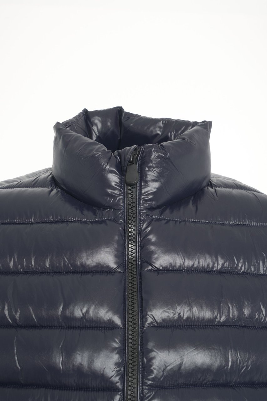 Save the Duck Quilted vest 'Love' Blauw
