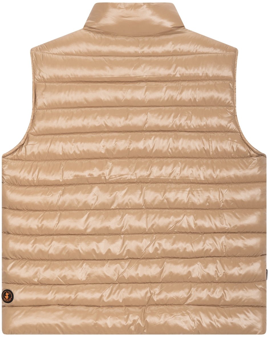 Save the Duck Quilted vest 'Love' Beige
