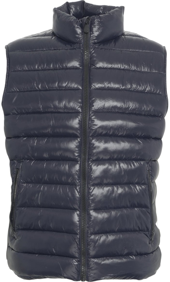 Save the Duck Quilted vest 'Love' Blauw