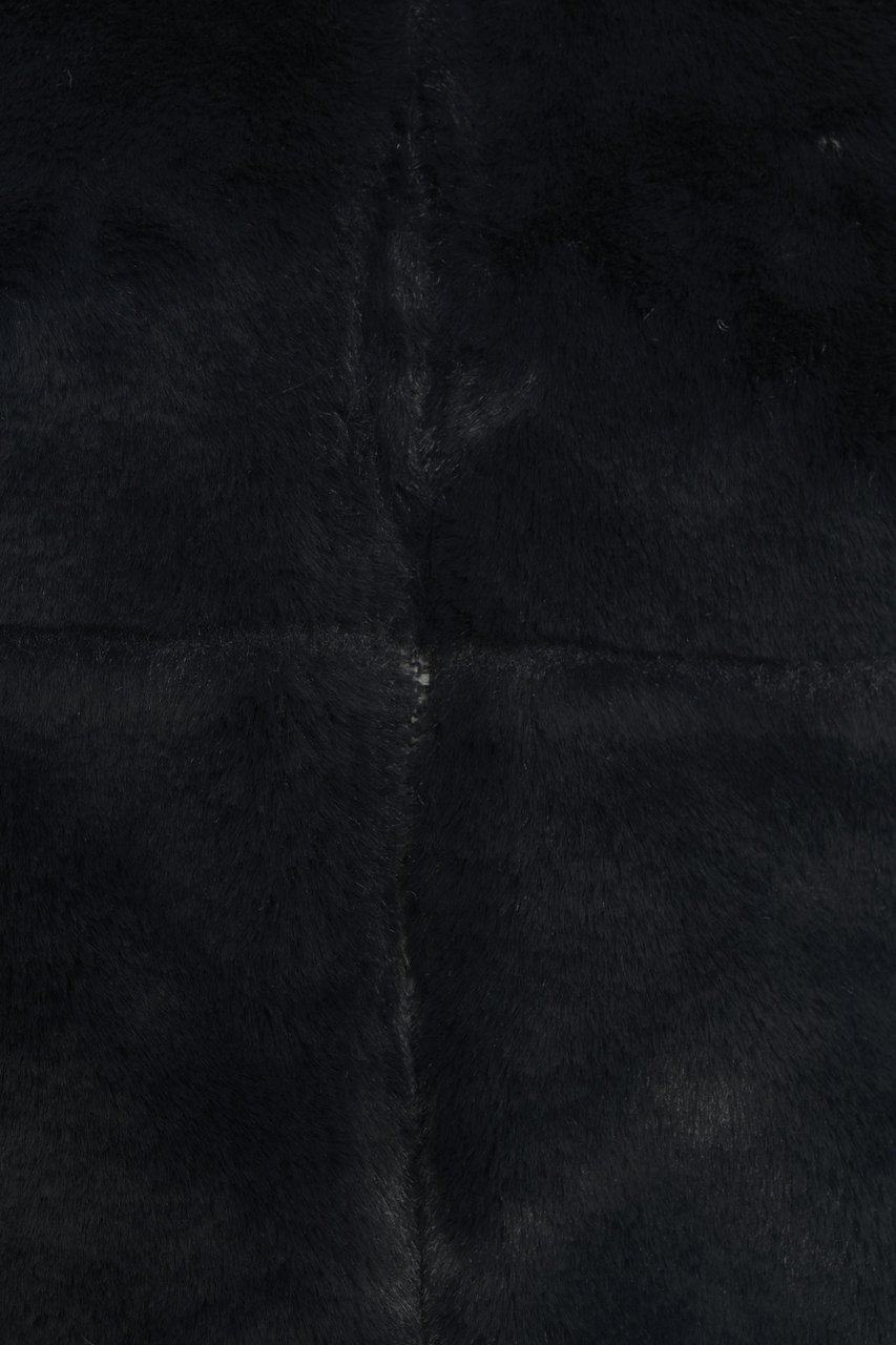 Save the Duck Faux fur gilet 'Fury' Zwart
