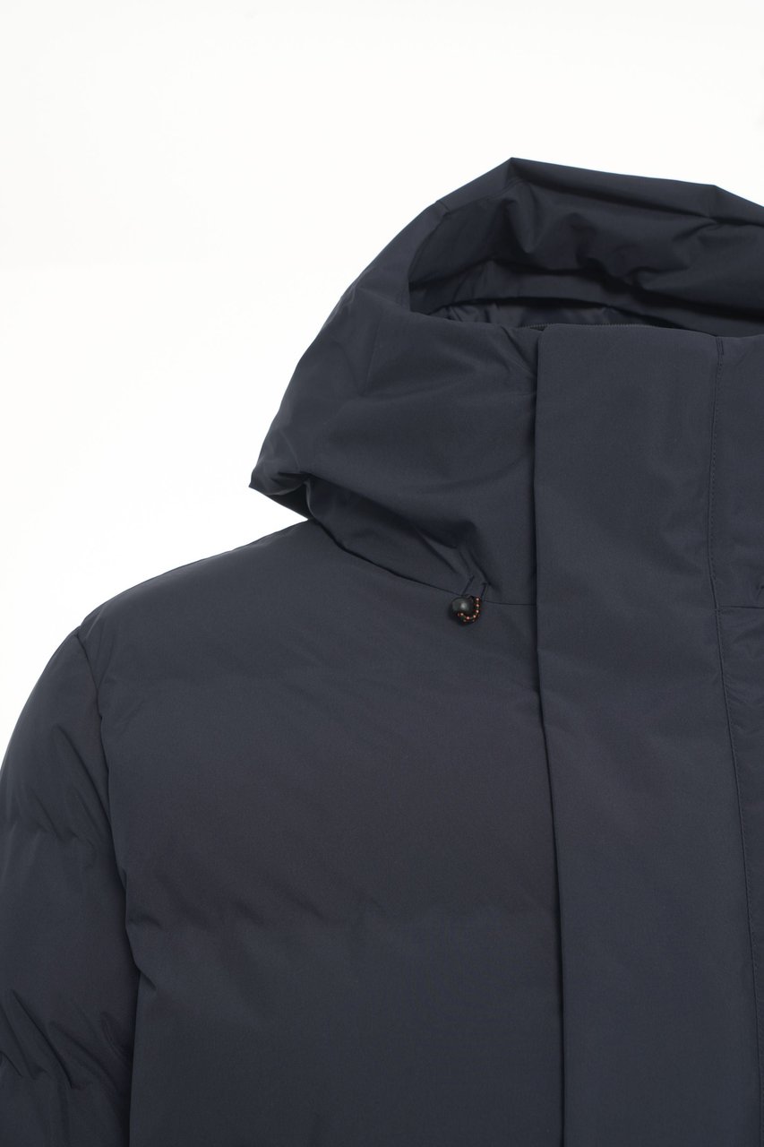 Save the Duck Eco down jacket 'Leaf' Blauw