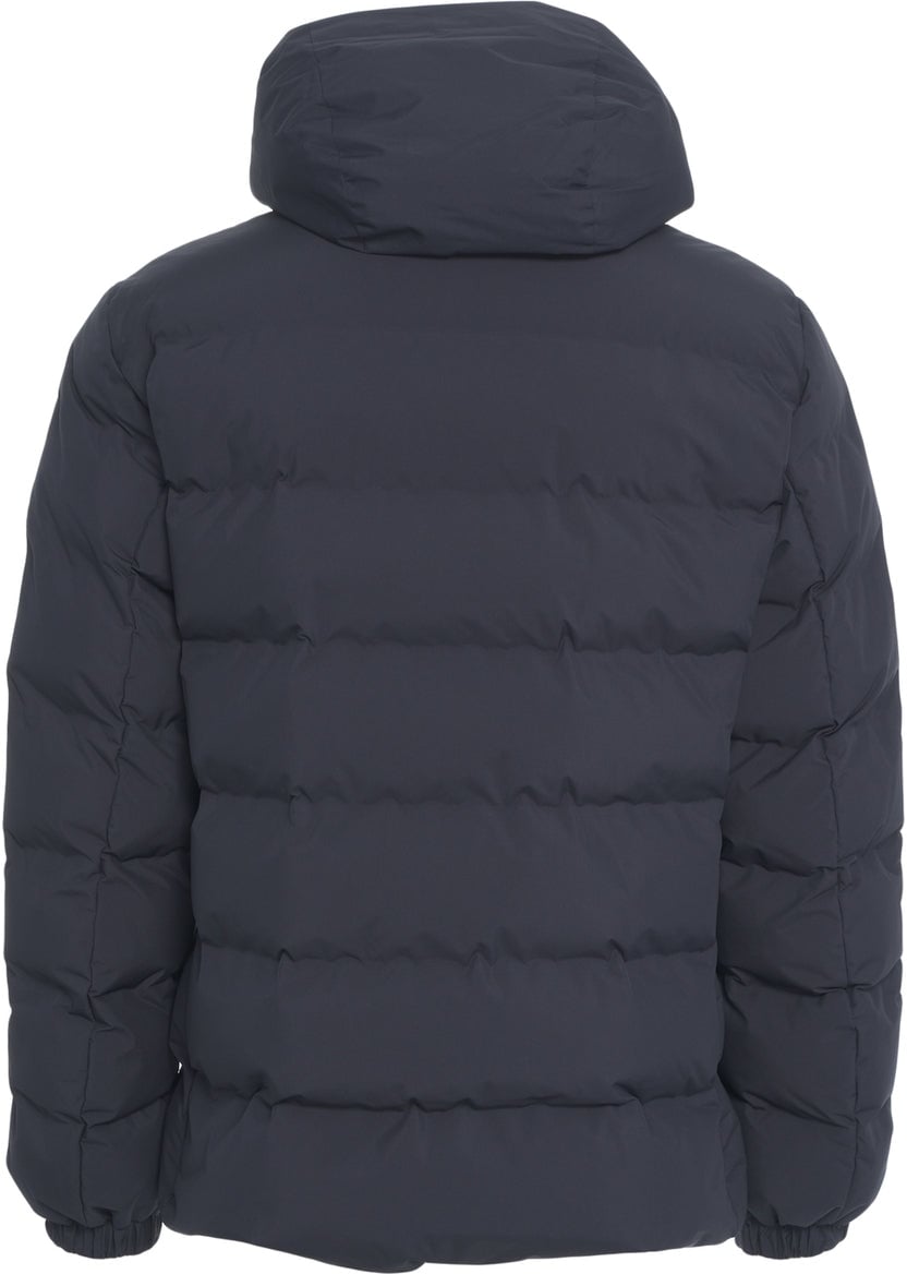 Save the Duck Eco down jacket 'Leaf' Blauw