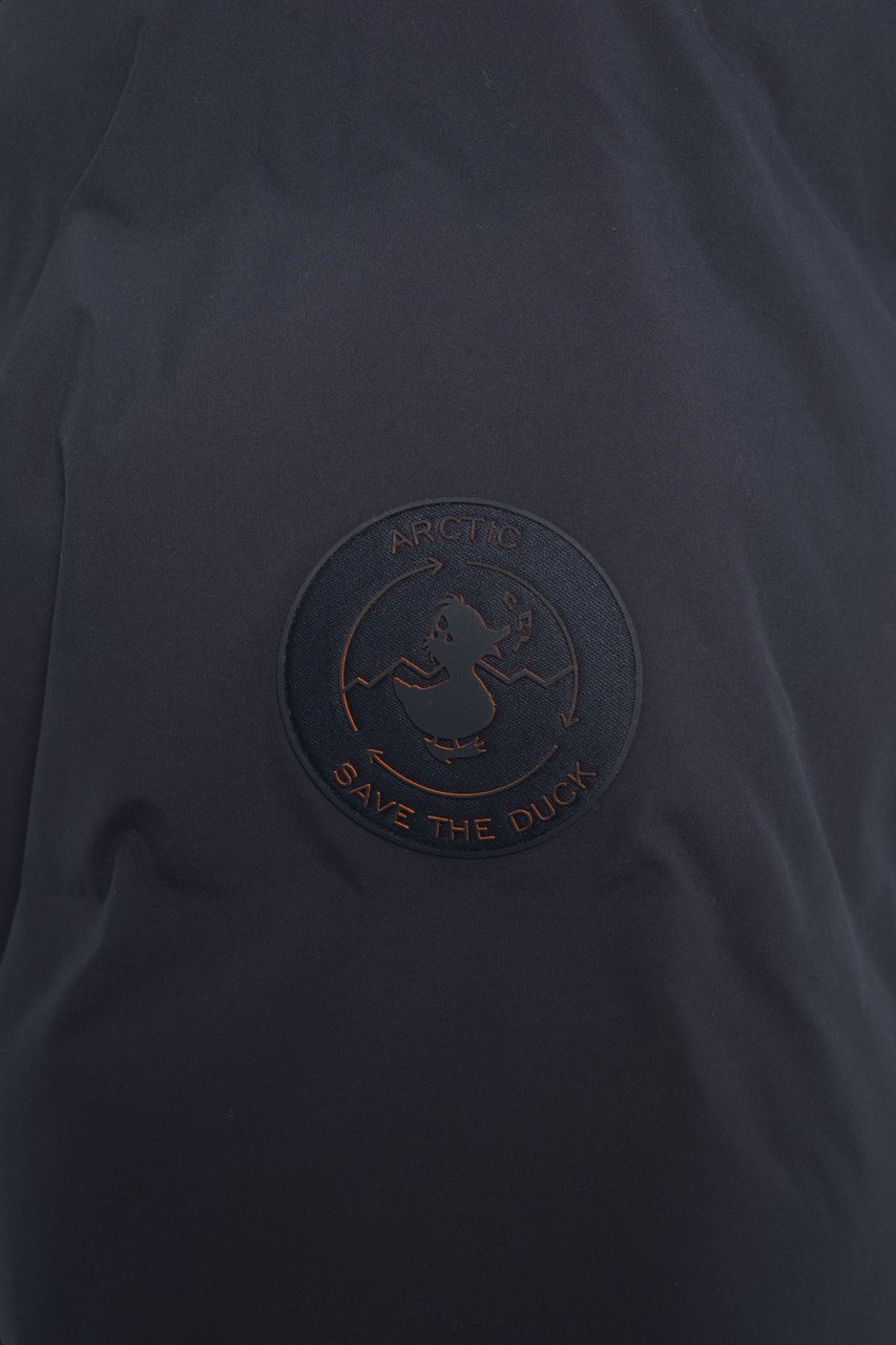 Save the Duck Eco down jacket 'Leaf' Blauw