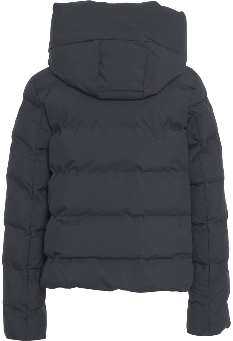 Save the Duck Eco down jacket 'Leaf' Zwart