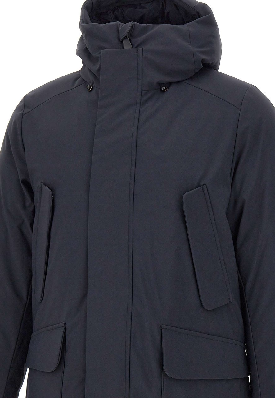 Save the Duck Coats Blue Blauw