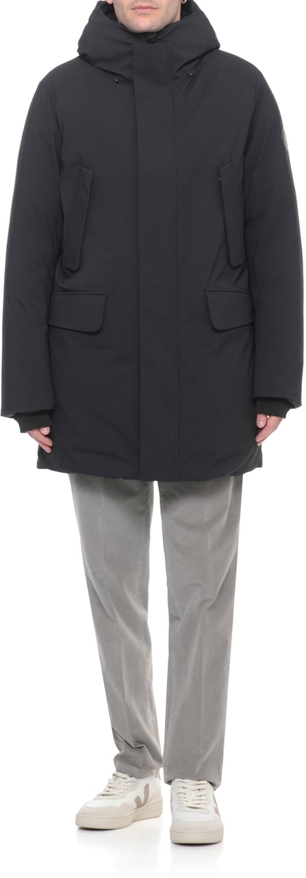 Save the Duck Coats Black Zwart