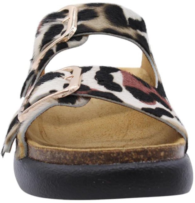 Scholl Slipper White Wit
