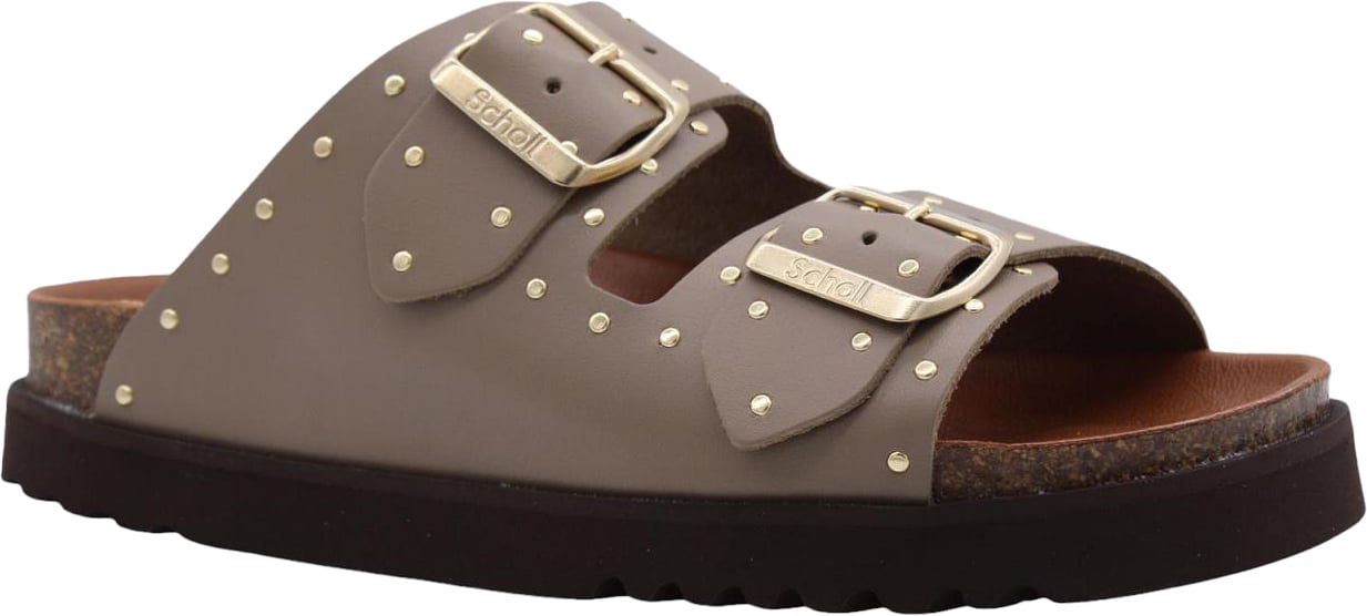 Scholl Slipper Taupe Taupe