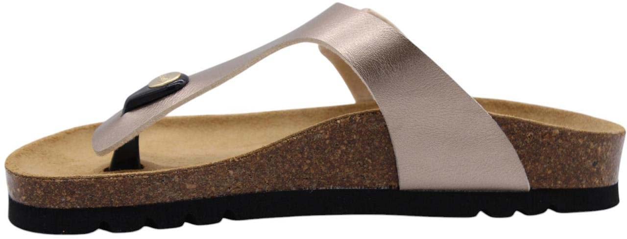 Scholl Teenslipper Taupe Taupe