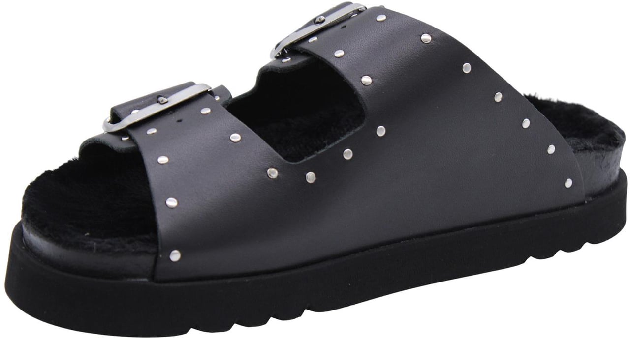 Scholl Slipper Black Zwart